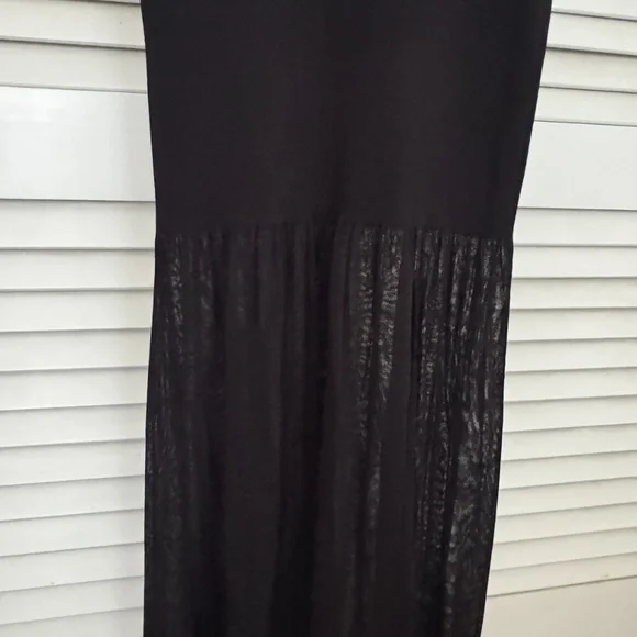 Matteau Sleeveless Drop-Waist Knit Midi Dress - Picture 4 of 5